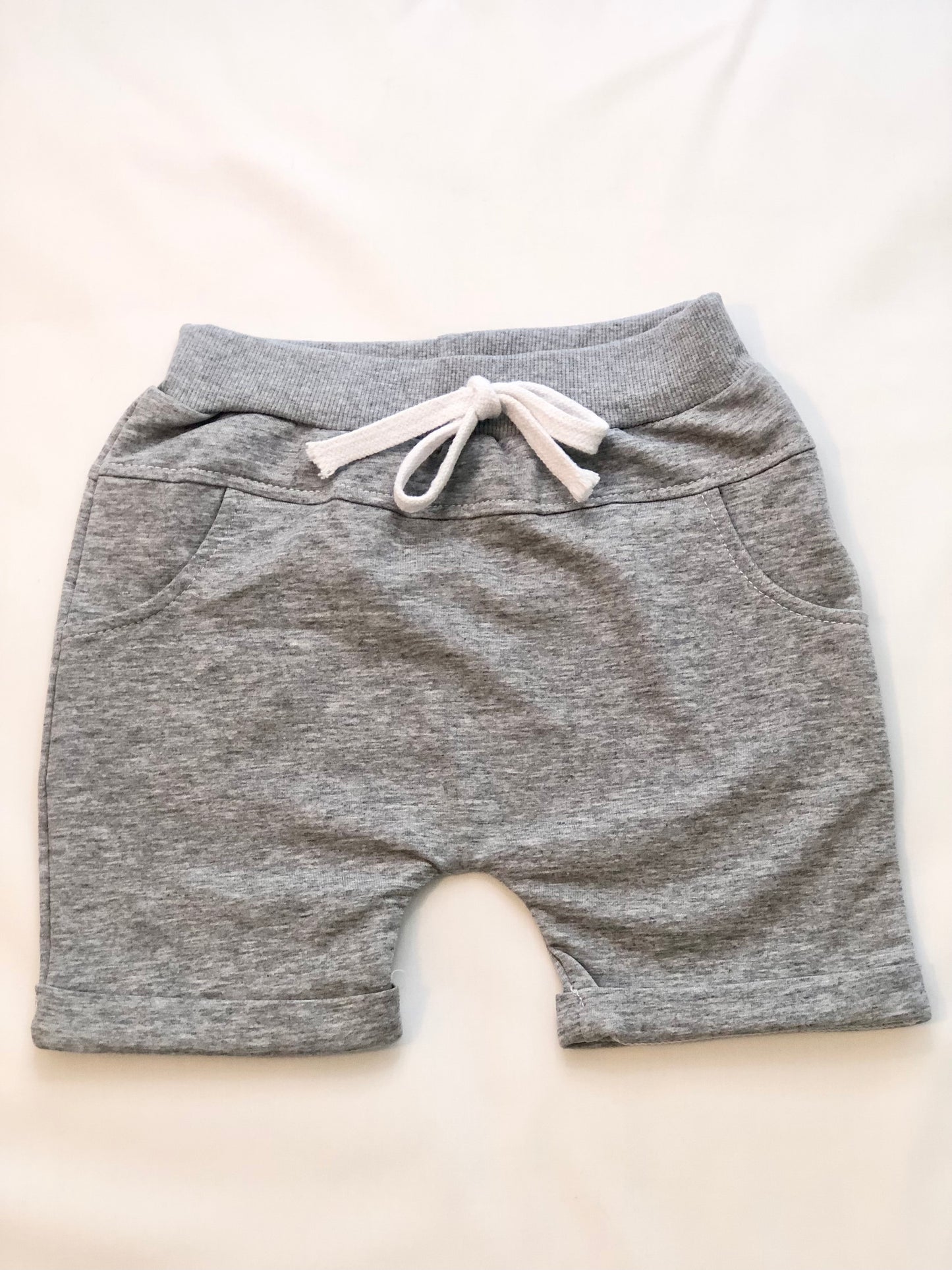 Gray Harem Shorts