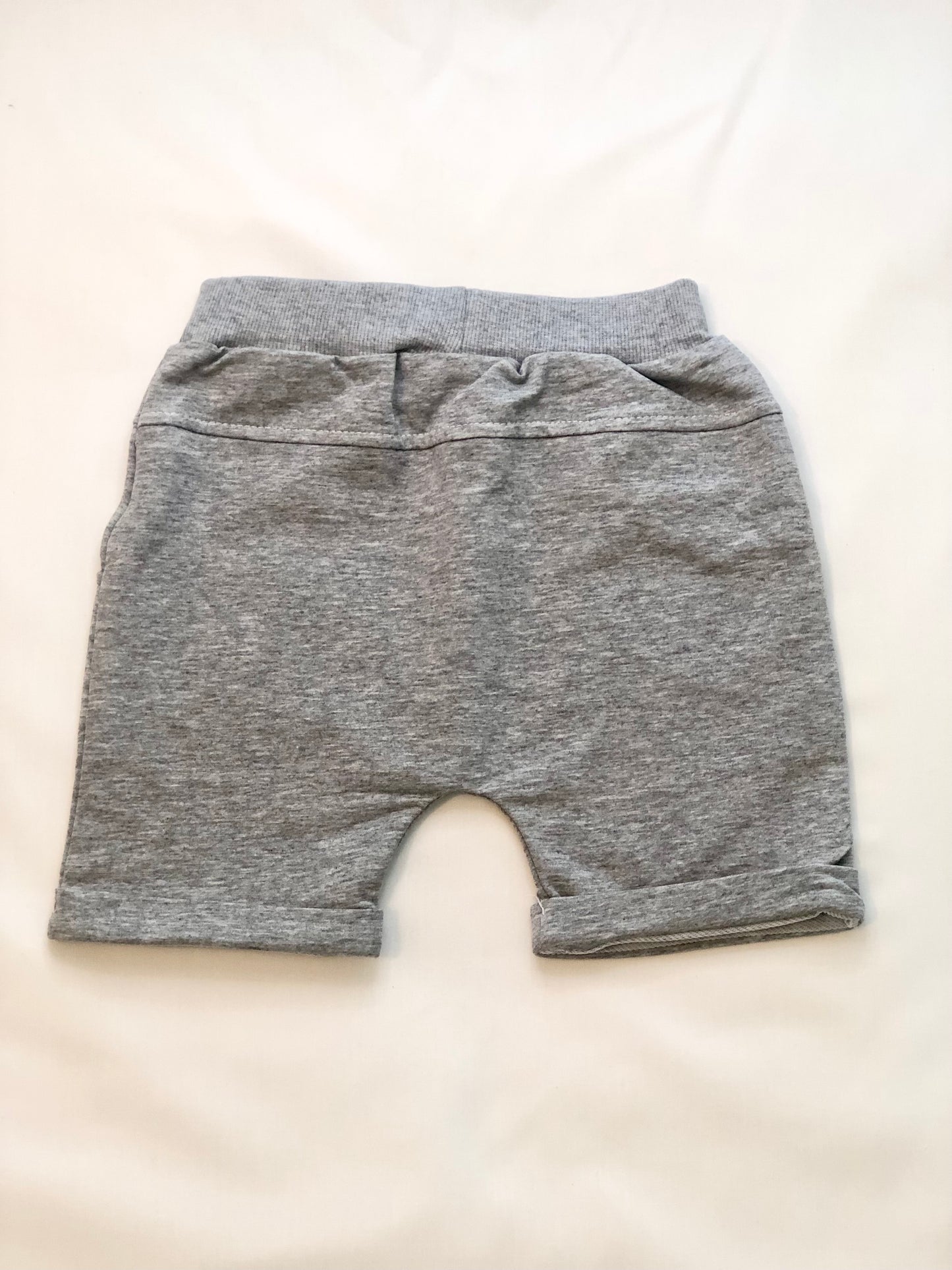 Gray Harem Shorts