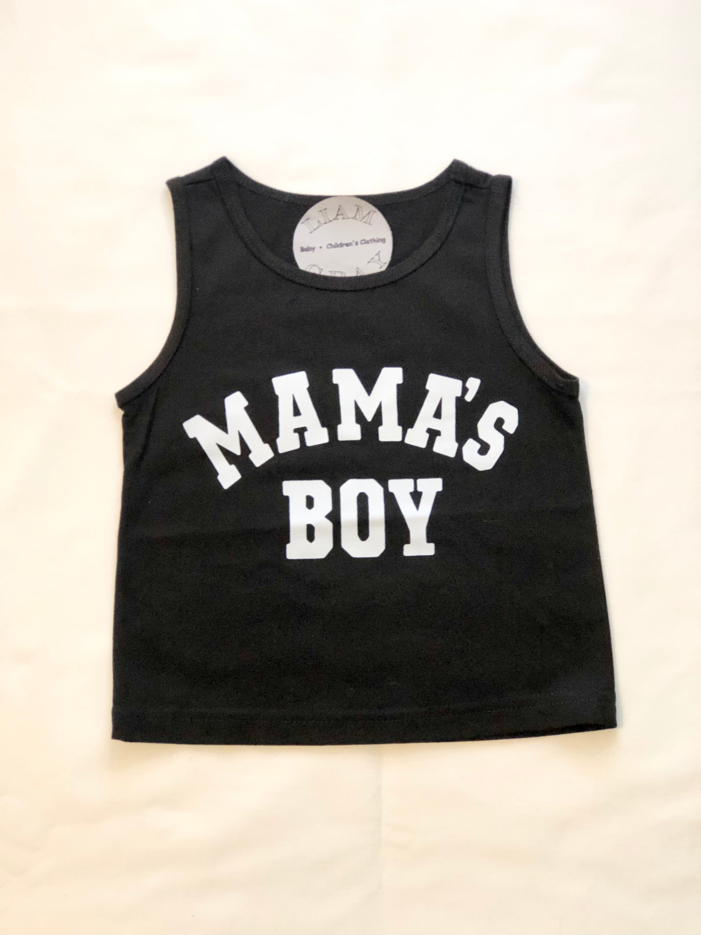 Mama’s Boy Black Tank