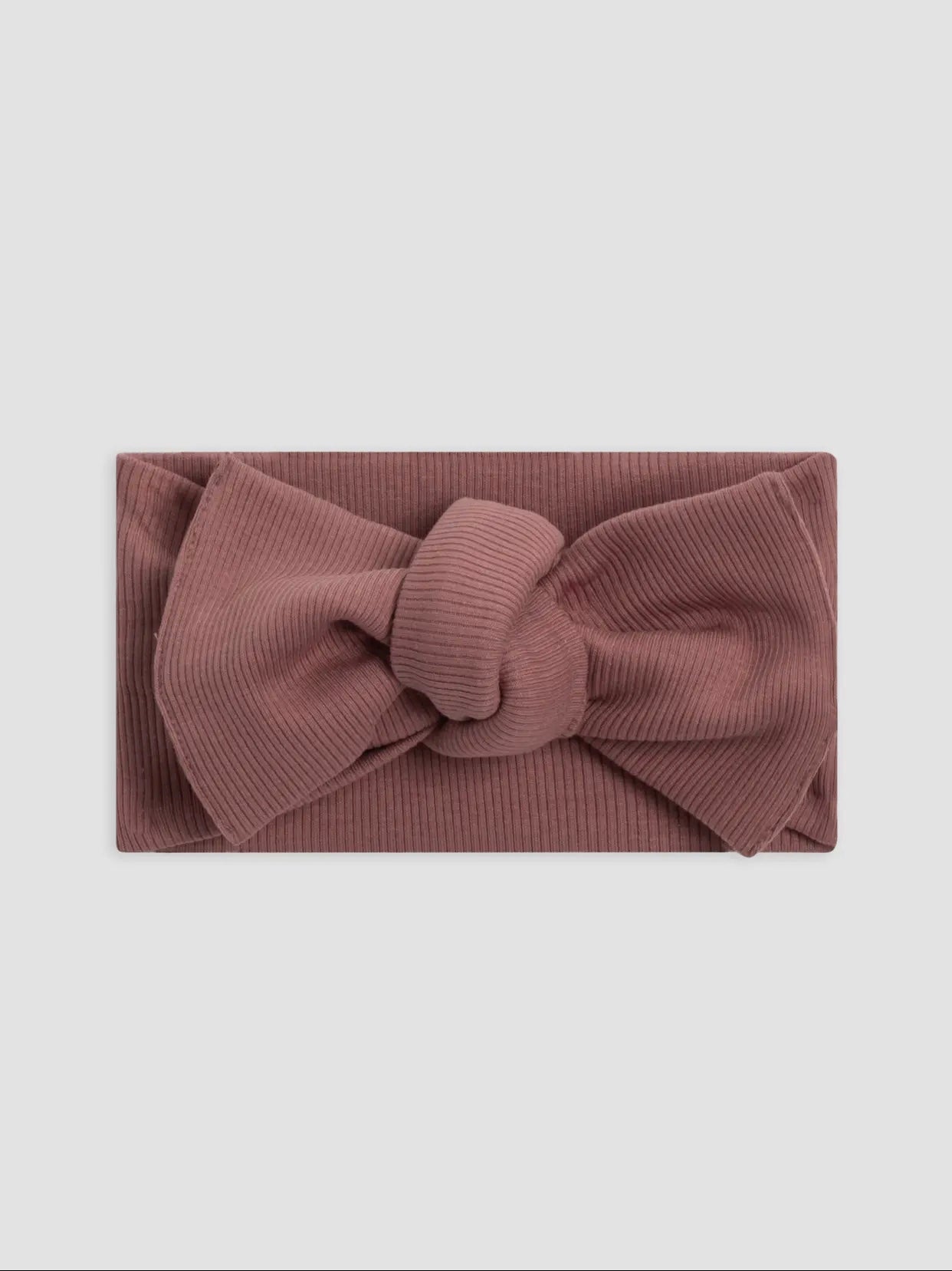 Ribbed Bow Headband