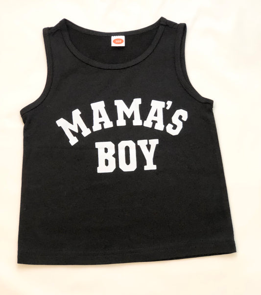 Mama’s Boy Black Tank